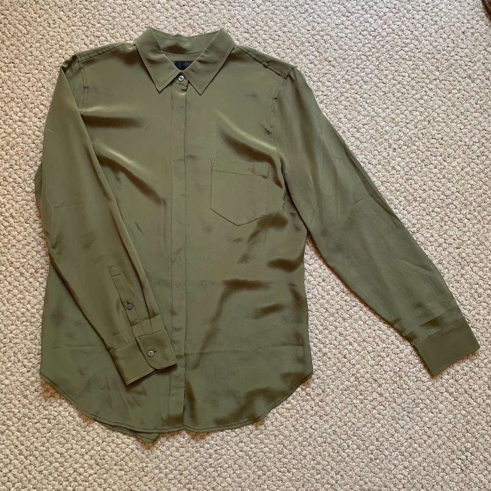 J. CREW - Silk Button-Up Shirt - NEW w/Tags